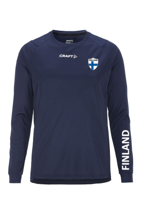 Rush LS Tee Navy