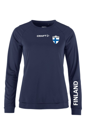 Rush LS Tee Women Navy