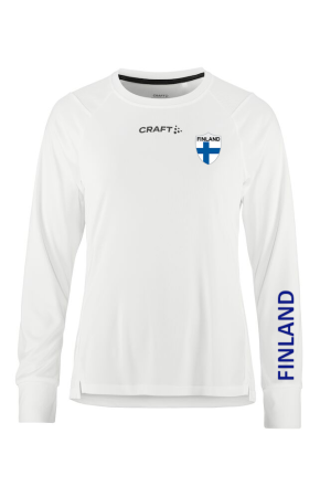 Rush LS Tee Women White