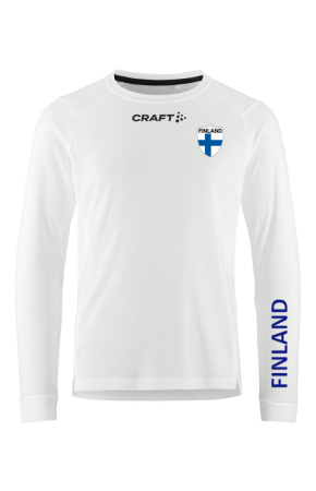 Rush LS Tee Jr White