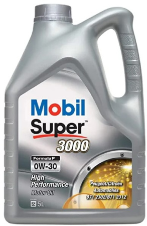 MOBIL SUPER 3000 FORMULA P 0W-30, 5L