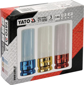 YATO Rengashylsysarja 1/2" 17,19,21mm 3
