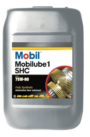 MOBILUBE 1 SHC 75W-90, 20L 123716