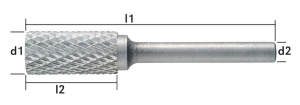 KOVAMETALLIVIILA / KONEVIILA 12X25X6MM 70MM 2