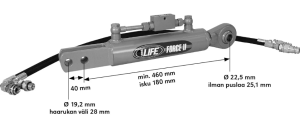 HYDRAULINEN KALTEVUUDENSÄÄDIN 60/30-460 MF300 2