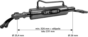HYDRAULINEN TYÖNTÖVARSI 80/40/231 NIVEL-CAT2 2