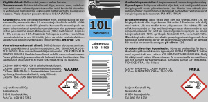 REKKAPESU TIIVISTE 10L VIIMA 2