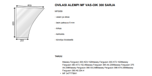 OVILASI ALEMPI MF VAS-OIK 300 SARJA 3