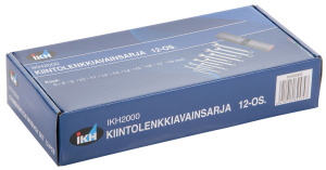 KIINTOLENKKIAVAINSARJA 12-OS 6-19MM 2