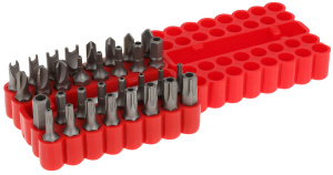 RUUVAUSKÄRKISARJA 1/4" 33-OS. TURVARUUVEILLE 2