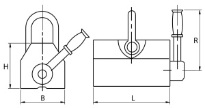 MAGNEETTITARRAIN 0,6T 2