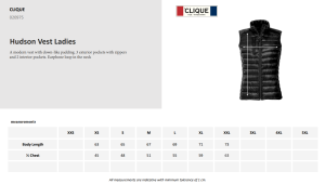 Hudson Vest Ladies t.sininen 3