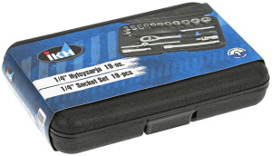 HYLSYSARJA 1/4" 19-OS. 4-14MM 6-KULMA 2