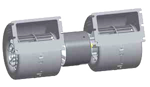 PUHALLIN SPAL 12V 1-NOP/310X177X113 MM  / LL
