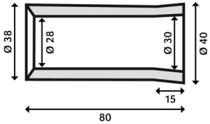 KARTIO 1 40X38X30X28X80MM 2