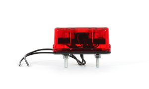 LED-REKISTERIVALO 82X39X31 PUNAINEN 4-LED 12-24V IP68 P10 3