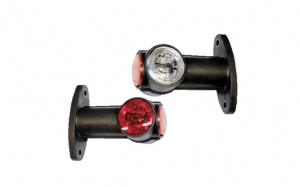 LED-ÄÄRIVALO KUMIVARSI 12-24V FF 90MM