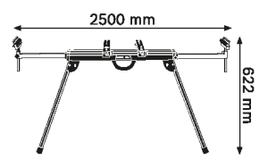 SAHAPÖYTÄ GTA 2500 COMPACT 2