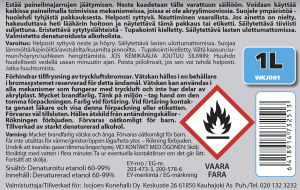 JÄÄNESTO PAINEILMAJARRUILLE 1L VIIMA 2