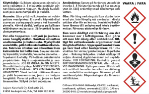 LIUOTINPESU 1L VIIMA 2
