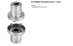 KYTKIMEN PUOLISKO 65MM / 19MM 2