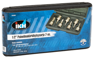 VOIMAHYLSYSARJA KUUSIOKOLO 1/2" H5-H14 7OS. 2