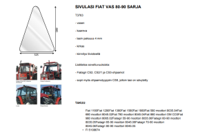 SIVULASI FIAT VAS 80-90 SARJA 3