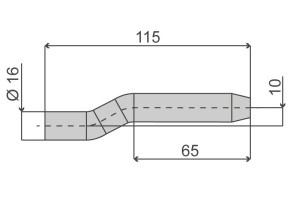 SARANATAPPI 16 MM - LYHYT 115MM 3