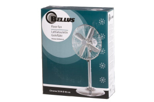 Lattiatuuletin Chrome 50W 40cm, Bellus 4
