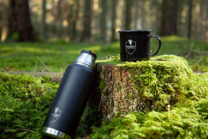MORBERG by Orrefors Hunting Termospullo, musta 2