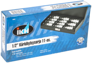 KUUSIOKOLOHYLSYSARJA 1/2" 11-OSAINEN 2