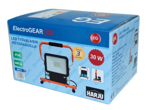 Työvalo LED 30W 2xpistorasia 230V CLASSIC 3