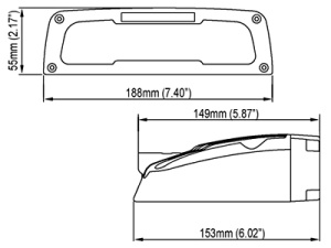 NORDIC PICTOR LED FLOOD DOWNSIDE N7301 32W 12-24V 2