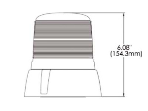 AXIXTECH B18 TALL BASE LED-MAJAKKA 3-PULTTI KELT. R65 2