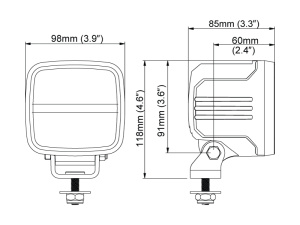 NORDIC LED SCORPIUS GO 430 12-24V 35W WIDEFLOOD 2