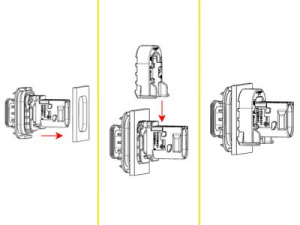 KIINNIKE HDSCS GROUP B LAIPALLISIIN, 3,5MM PANEELIIN 2