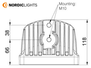 NORDIC PICTOR 620 LED FLOOD DOWNSIDE M10 TT 4