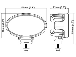 NORDIC LED ANTARES GO 625  12-24V 39W FLOOD 3