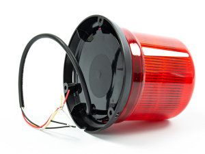 AXIXTECH B14 PUNAINEN LED-MAJAKKA R65 3-PULTTI 12/24V 2