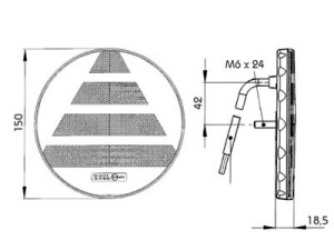 LED-TAKAVALO PRO-DISC 12/24V 2