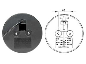LED-TAKAVALO PRO-DISC 12/24V 3
