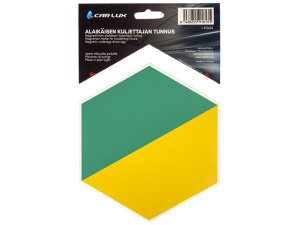 Nuoren/Alaikäisen kuljettajan tunnus KE/VI, CAR LUX  3