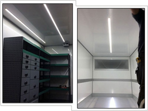 LED SISÄVALO ALUMIINIKOTELO VALK. 24V 100CM IP68 3