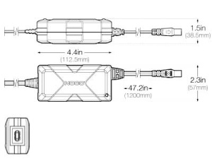 NOCO VERKKOVIRTALATURI GB70,GB150,GB500 2
