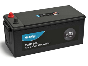 GLOBE HD 230AH 514X276X242 +/- 1300A EN KORKILLINEN 2