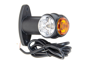 LED-ÄÄRIVALO KUMIVARSI 12-24V FF 90MM 3