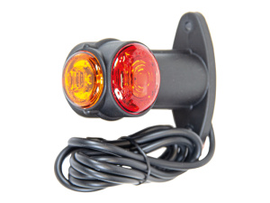 LED-ÄÄRIVALO KUMIVARSI 12-24V FF 90MM 4