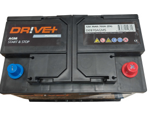 DRIVE+ AKKU 70AH 760A AGM 2