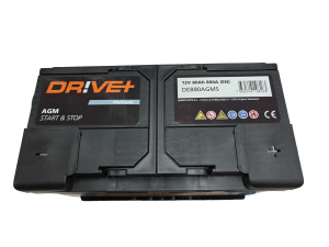 DRIVE+ AKKU 80AH 800A AGM 2