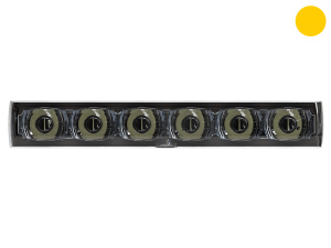 AXIXTECH ED6 KELT LED-VAROITUSVILKKU TUMMA R65 CLASS 1 2